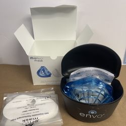 G273 - Envoy N95 Mask With Hard Case And Spare Filters   Never Used  