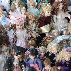 Porcelain Dolls Vintage/Variety