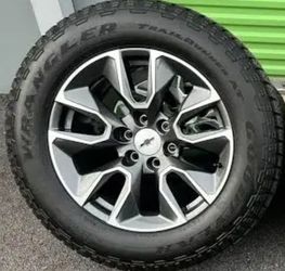 Chevy Tahoe Rims Chevrolet Suburban Wheels Silverado Snowflakes Trail Boss High Country Ltz Rst Z71 Yukon Sierra Denali Cadillac Escalade
