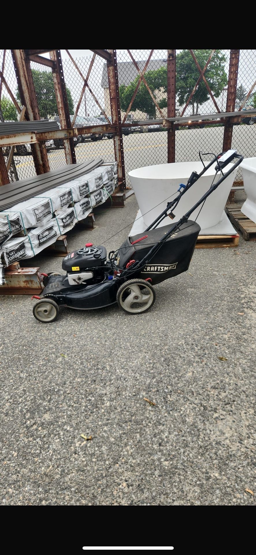 Gas Powered Lawn Mower