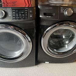 Samsung Black Washer And Dryer Set