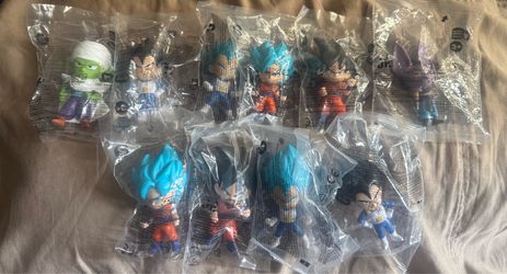 Dragon Ball Super Burger King Kids Meal Toy Figures Set