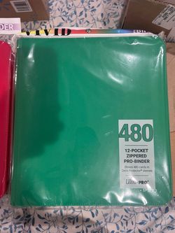Ultra pro 12-pocket binder