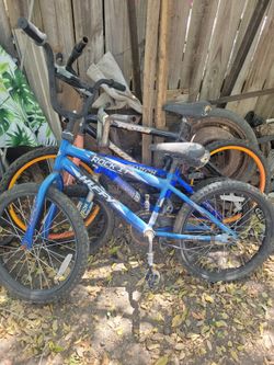 3 kid's bikes