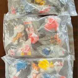 Sonic the hedgehog action figure bundle set