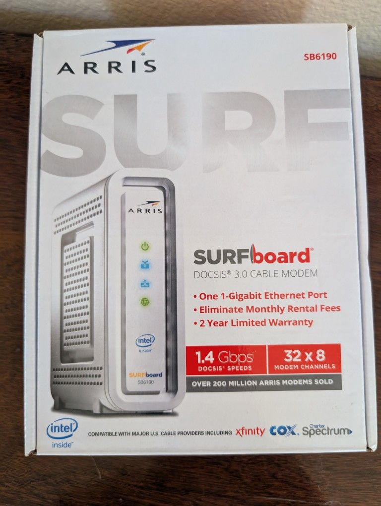 New Cable Modem