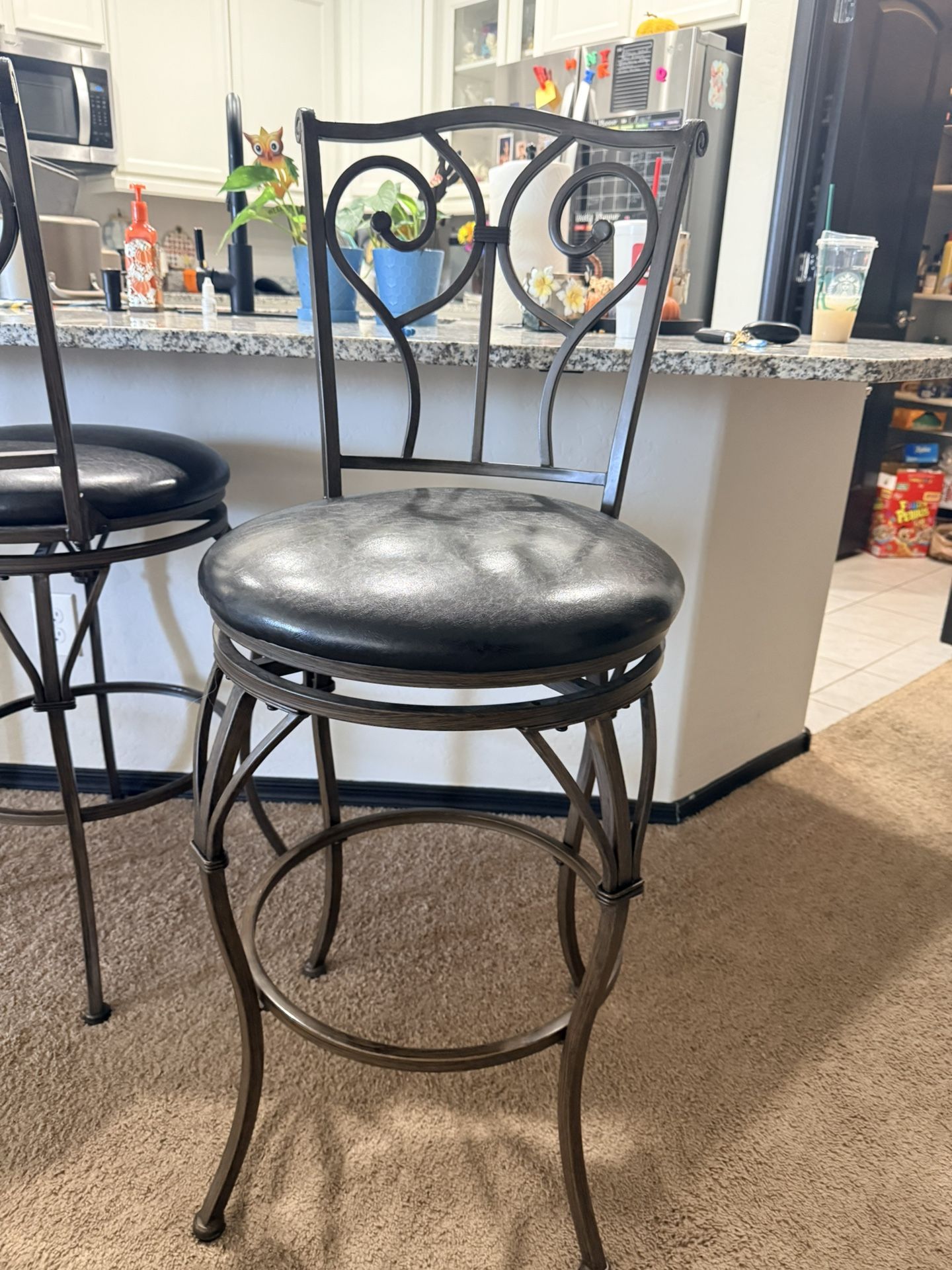 Set Of 3 Bar Stools