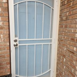 White Security Door (Standard)