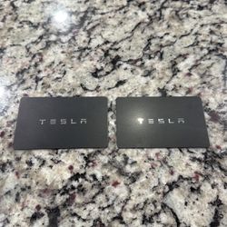 Tesla Wallet Key Cards 