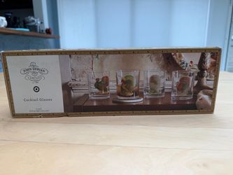 John Derian for Target Turkey Cocktail Glasses