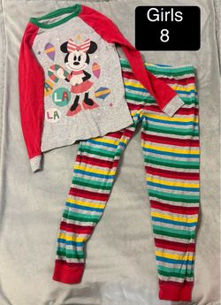 Youth girls 8 Minnie Mouse pajamas