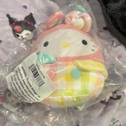 Unopened Hello kitty easter squishmellow