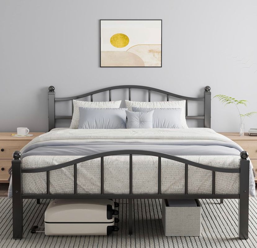 Queen Bed Frame Heavy Duty