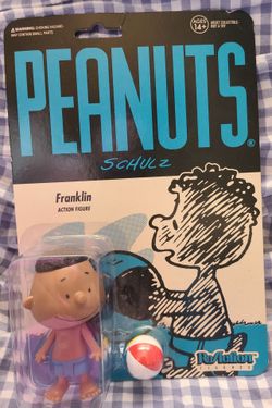 Peanuts Franklin Super 7 ReAction Figure