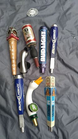 Beer tap handles for kegerator