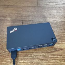  Lenovo ThinkPad DK1523 DisplayLink USB 3.0 Ultra Docking Station with AC Adapter. 