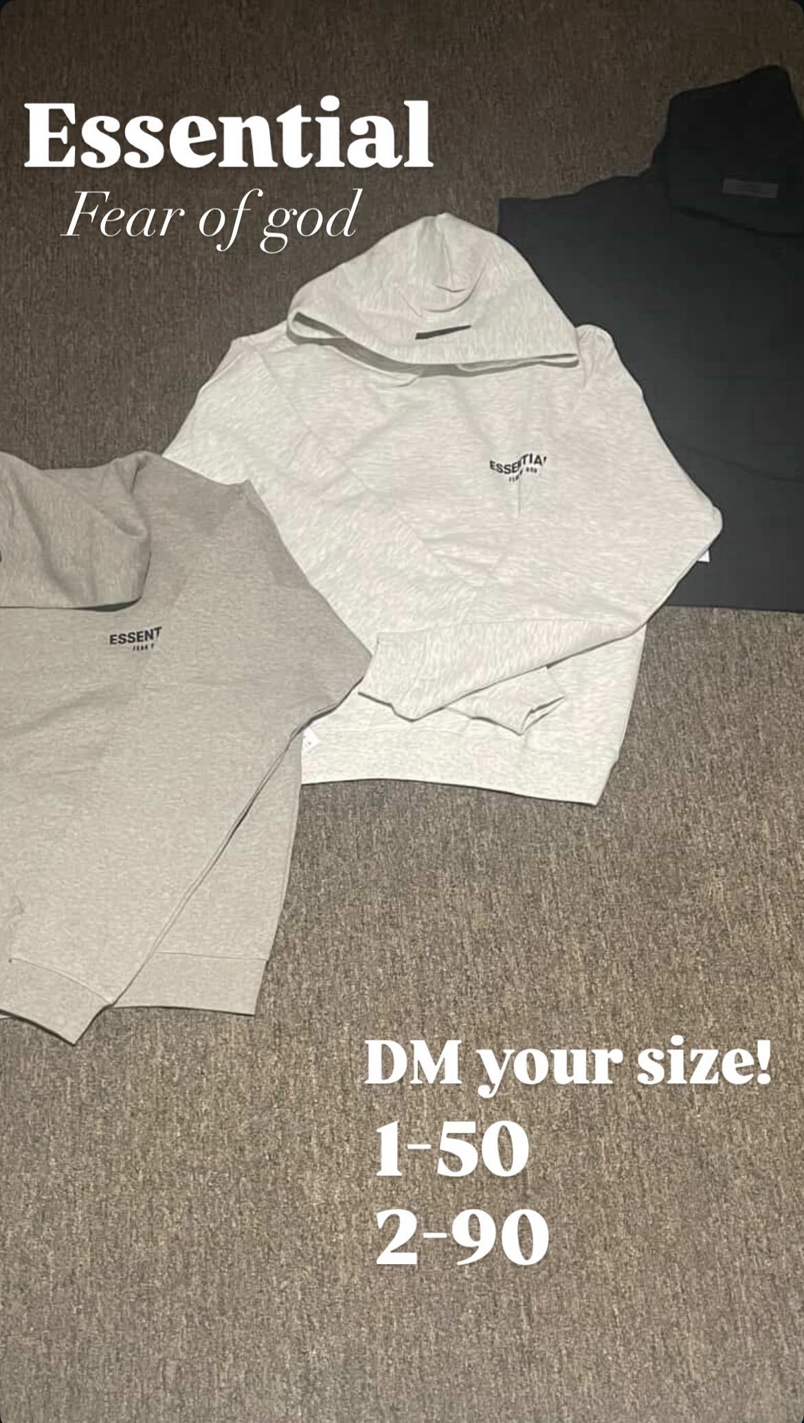 Essentials Hoodies