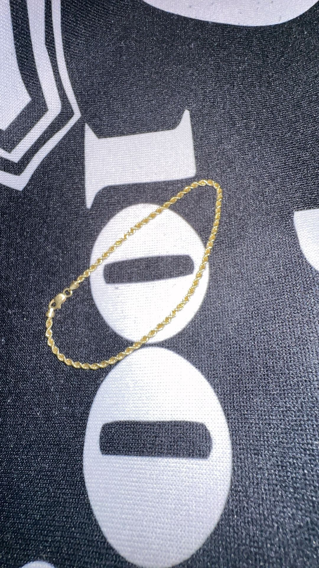 10K Rope Gold Chain – 7 1/4 Inches