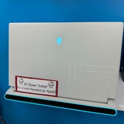 New-Alienware x17 i7 RTX 3080 - Gaming laptop- Pay $1 To Take It Home Today and pay the rest later. 
