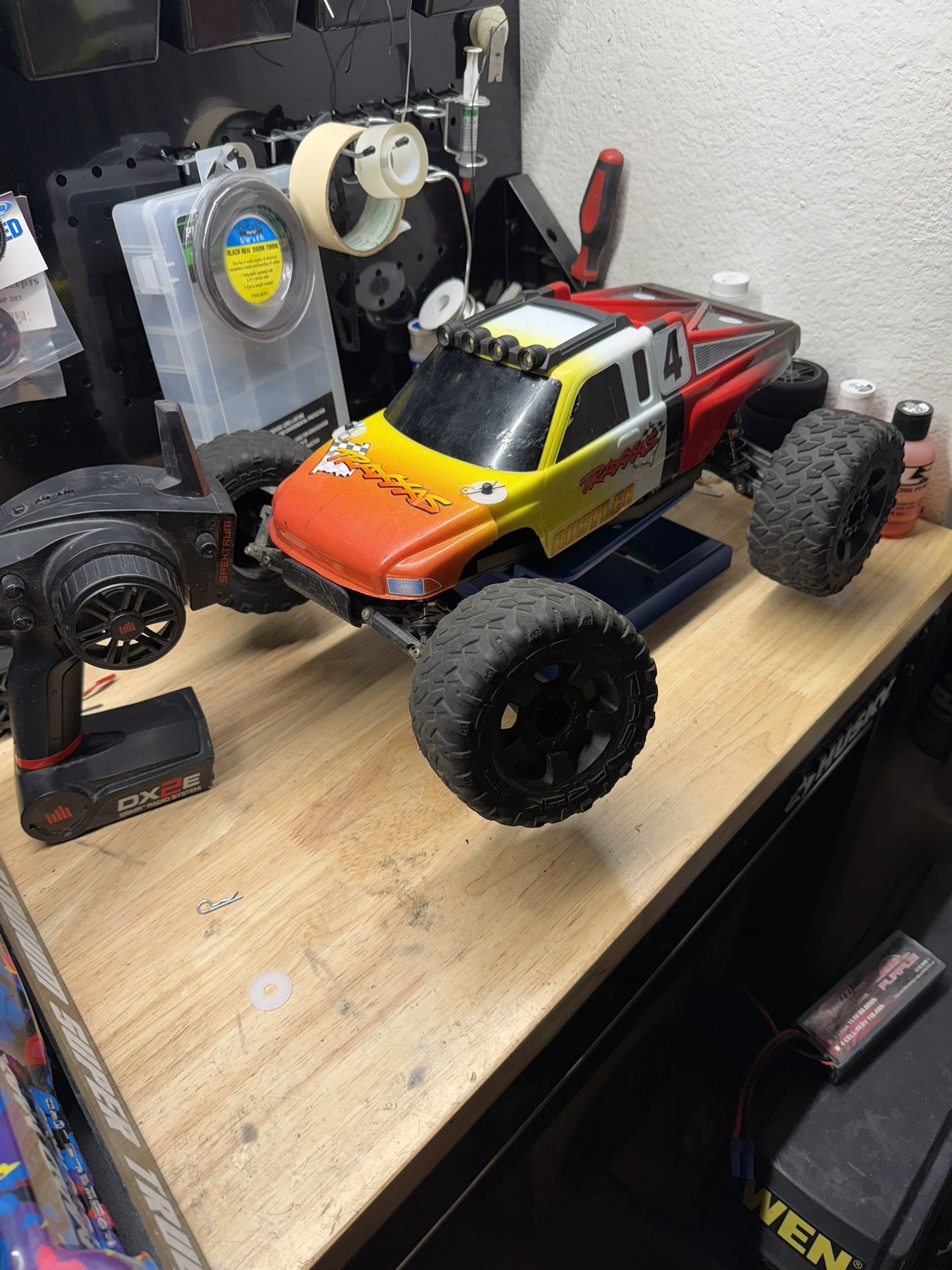 Traxxas Rustler 2wd Brushless Rc Car Stadium Truck