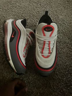 Nike Air Max 97 White Red Black Sneakers