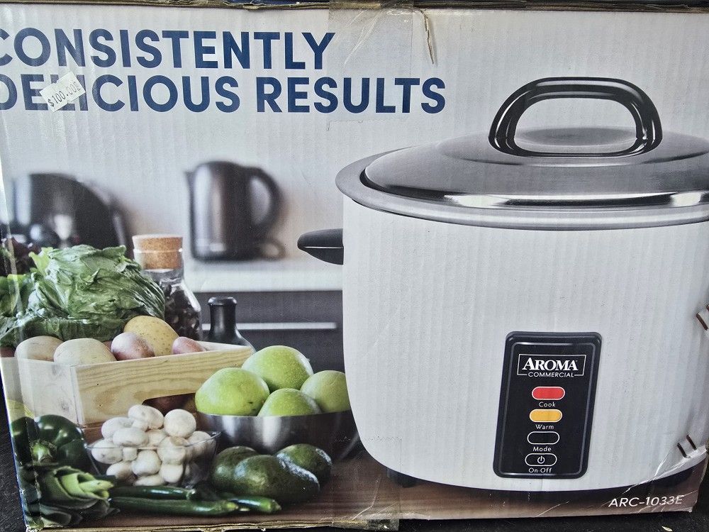 Aroma 60-Cup Commercial Rice Cooker