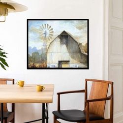 Barn Art 36x24 Inches (New In Box)