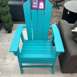 Blue Patio Chair 