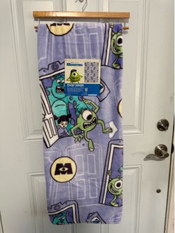 Monsters Inc. throw