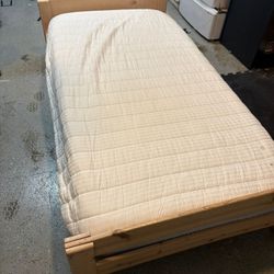 Twin Bed With Mattress