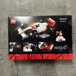 LEGO Icons McLaren MP4/4 & Ayrton Senna Building Set Collectible Model Car 10330