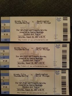 Windy city thunderbolt tickets for 8/26