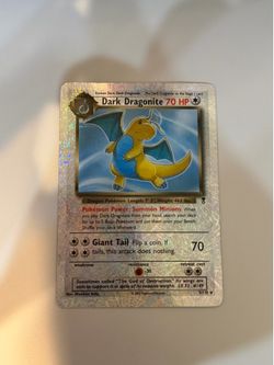 2002 POKEMON LEGENDARY COLLECTION 5 DARK DRAGONITE-REVERSE FOIL