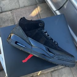 Jordan 3 Black Cat 
