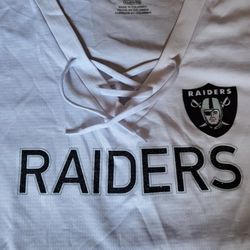 Woman's NFL Raiders shirt