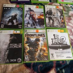 XBOX 360 GAMES ($1)