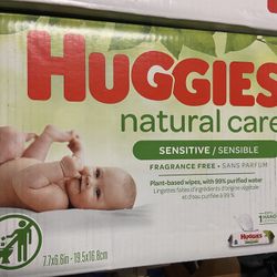 Huggies Natural Care New Box