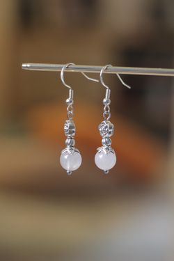 Silver plated earrings