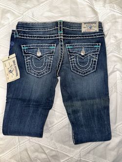 Women True Religion Skinny Jeans Super T Size 27
