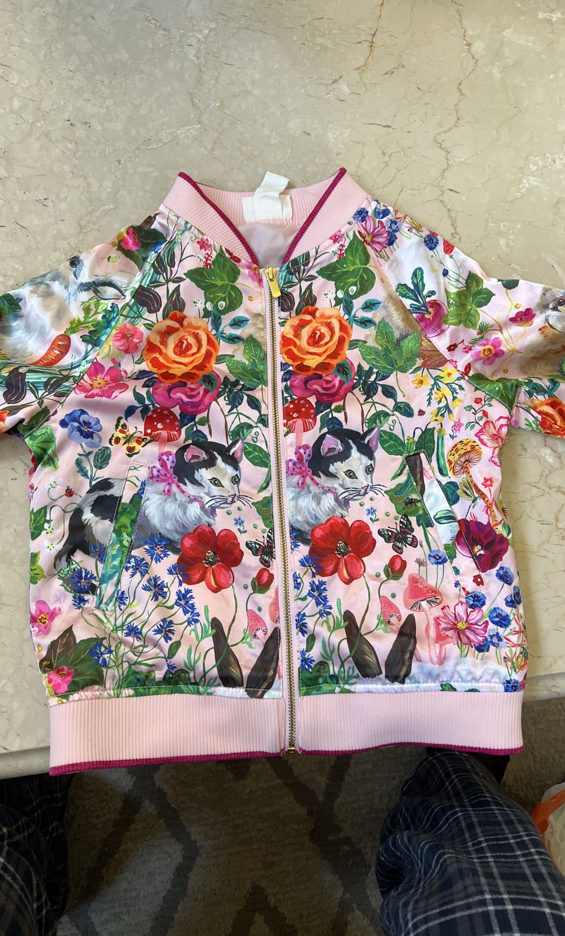 Floral Pink Jacket
