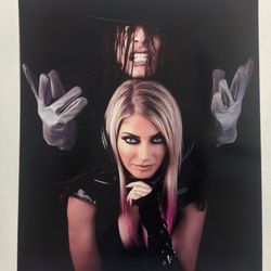 Alexa Bliss Jeff Hardy Undertaker Tribute 8x10 Photo Print WWE AEW wrestling 