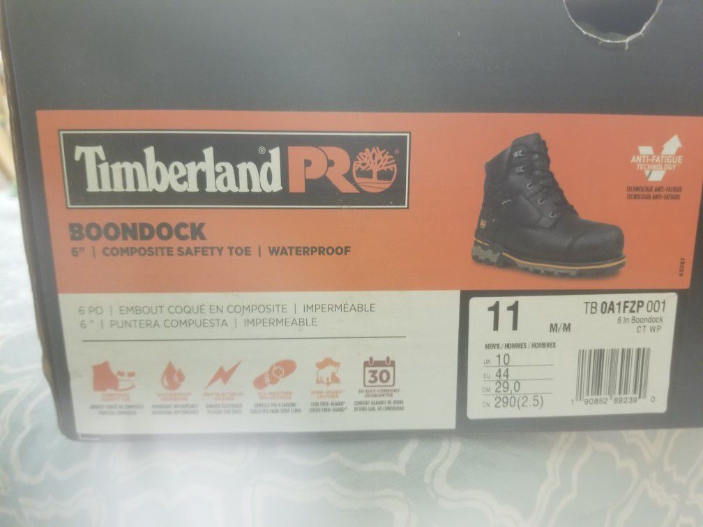 timberland boondocks size 11 brand new $150 .00 firm