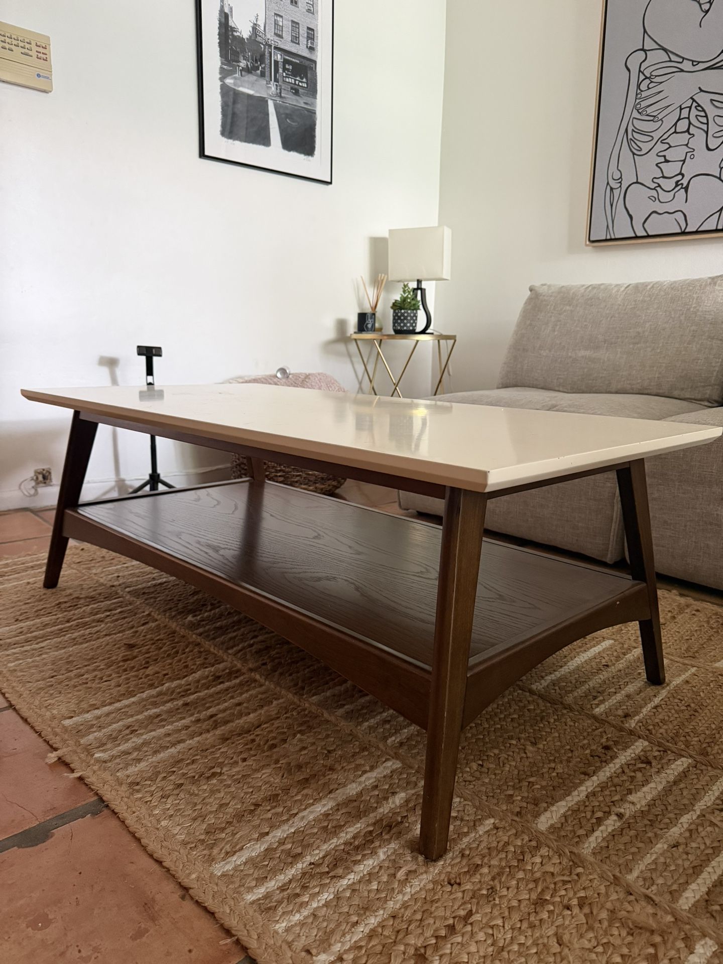 White Coffee Table