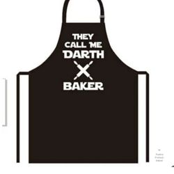 Darth Baker Apron. New. Black. 