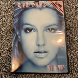 Britney Spears In The Zone On DVD $5 Or Best offer