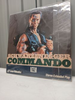 Commando Schwarzenegger LaserDisc