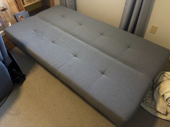 Gray Click Clack Futon Couch