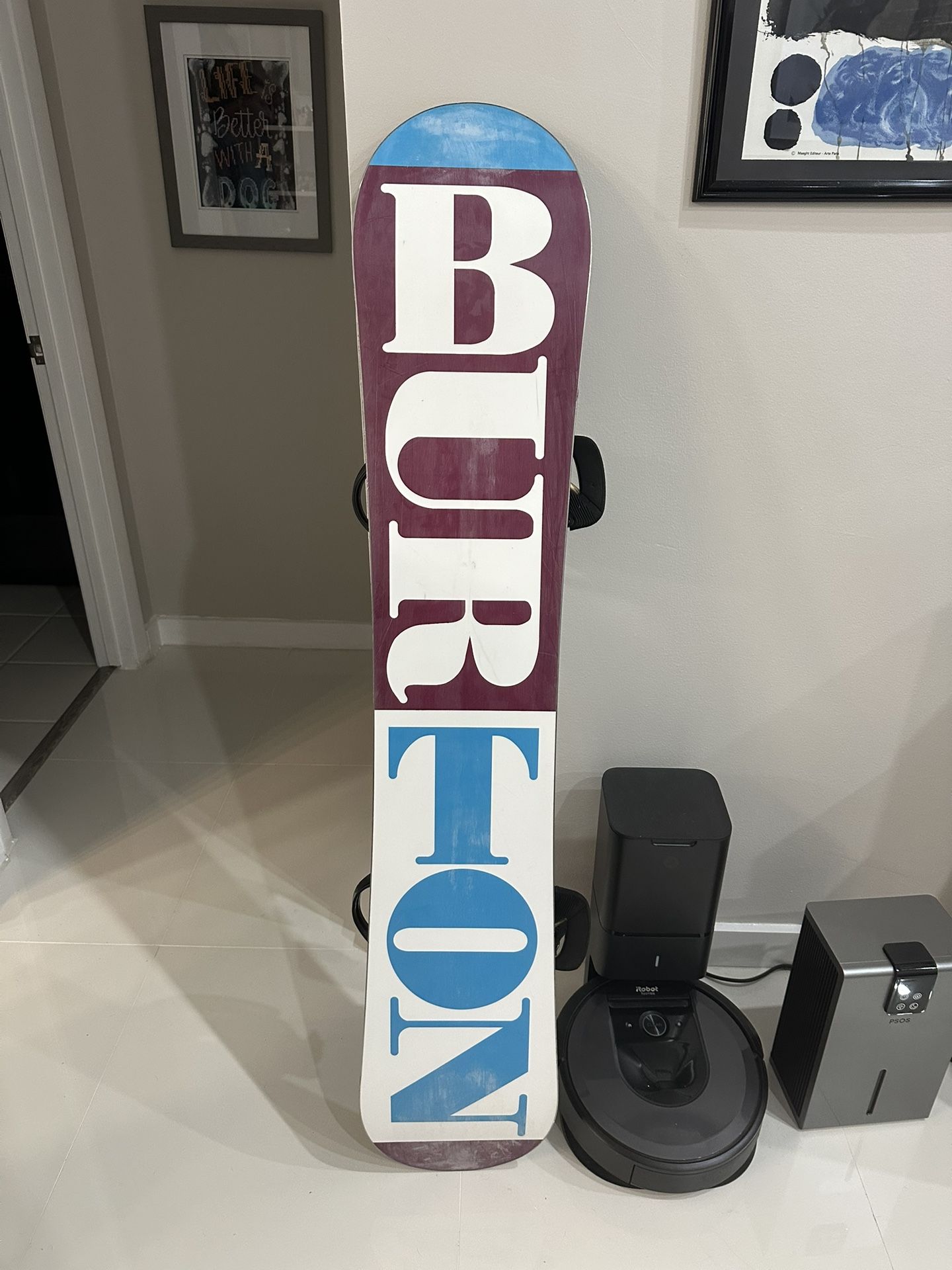 Burton Women’s snowboard Flying V Feel Good Plus More