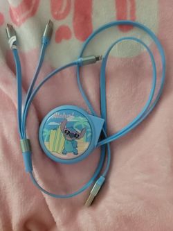 Stitch 3 In 1 Charger 