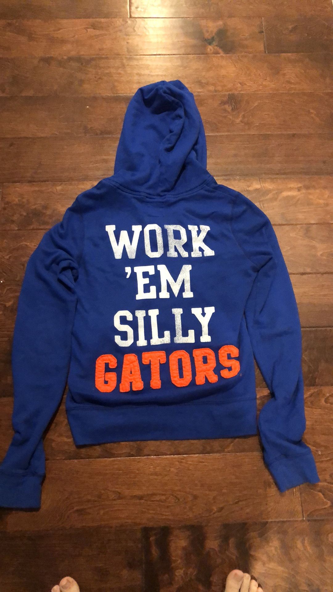 PINK Florida Gator Zip Up Hoodie